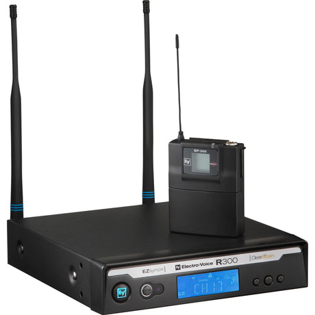 Electro-Voice R300-E Head Worn Wireless Microphone System with HM3 Omnidirectional Microphone C Band