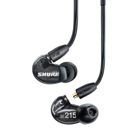 Shure AONIC 215 SE215DYBK+UNI Wired Sound Isolating In-Ear Headphone, Black (Used)