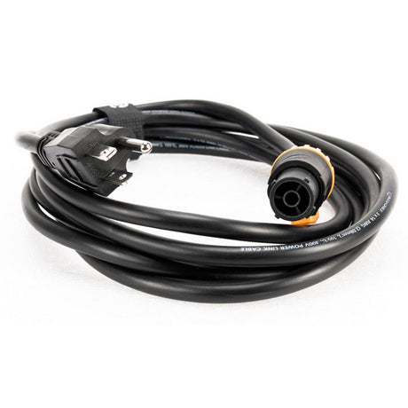 Elation SIP200 IP65 Power Twist Lock to Standard 3-Prong Edison Plug Cable, 10 Foot