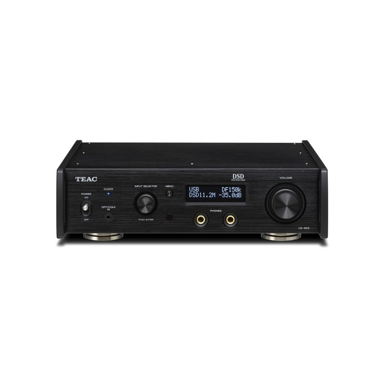 Teac UD-503-B Dual Monaural USB DAC Full Balanced Headphone Amplifier Black