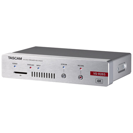 Tascam VSR-265 4K/UHD Streamer/Recorder