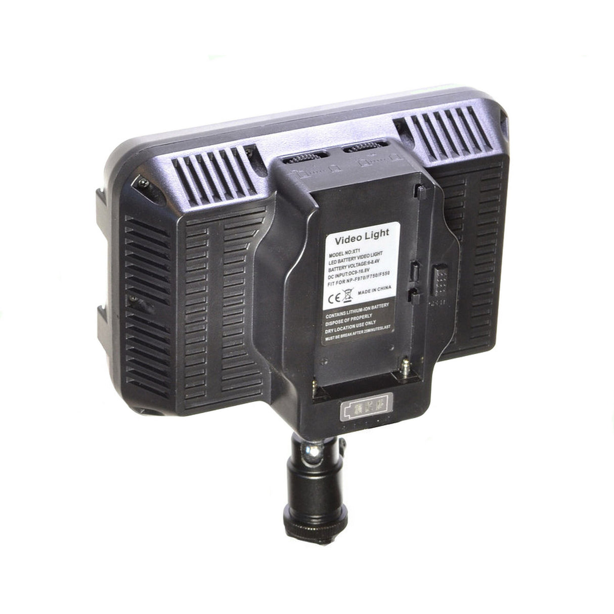Bescor XT160 160 Bulb Dimmable Bi-Color On-Camera LED Light