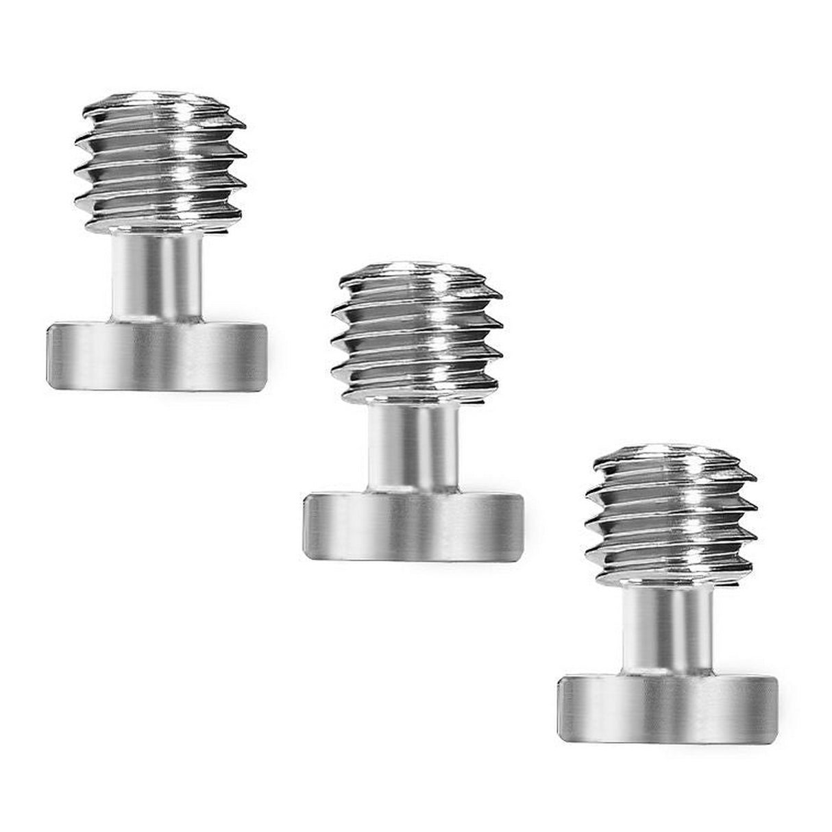 Kondor Blue Replacement Mini Lock Bolt Pack for Quick Release Plates - 3/8’’-16 Long / 3 Pack
