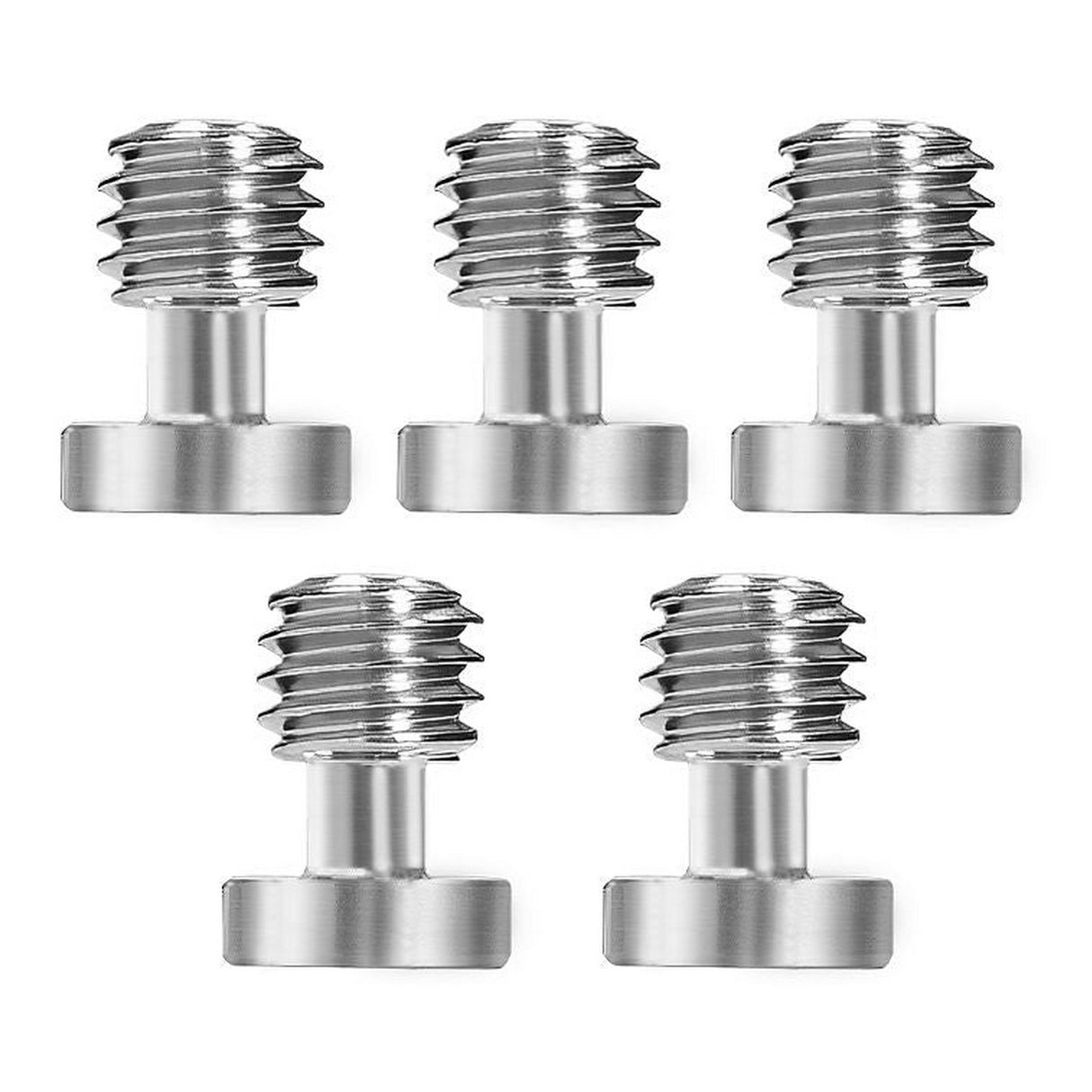 Kondor Blue Replacement Mini Lock Bolt Pack for Quick Release Plates - 3/8’’-16 Long / 5 Pack