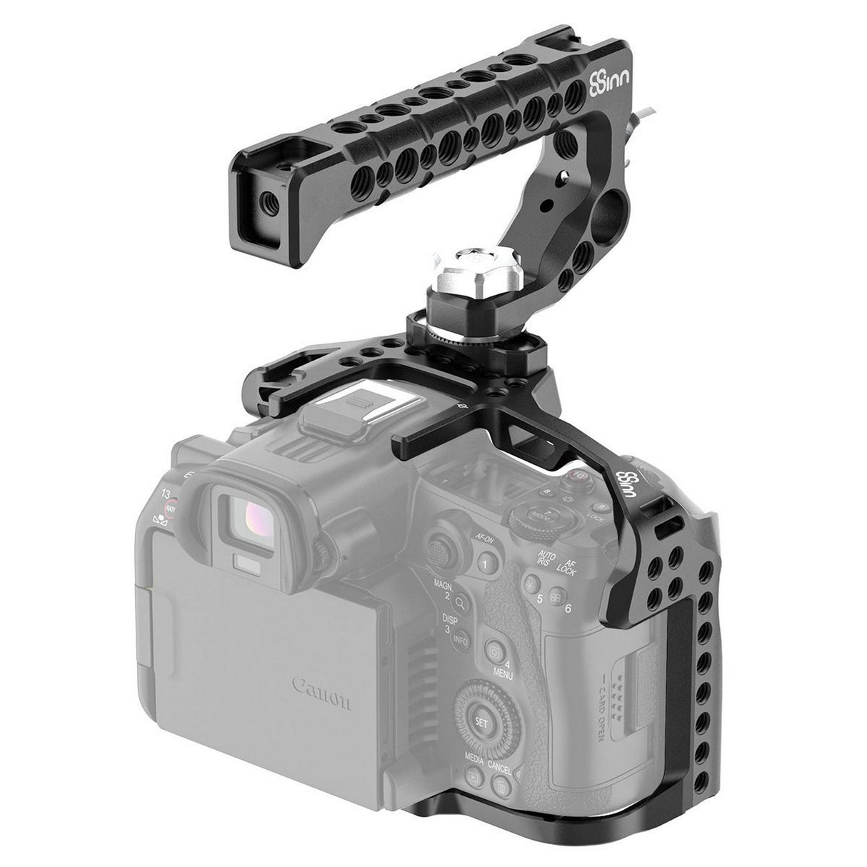 8Sinn 8-CR5C C + 8-THSV2 + 8-AR28MMM Cage for EOS R5C with Top Handle Scorpio
