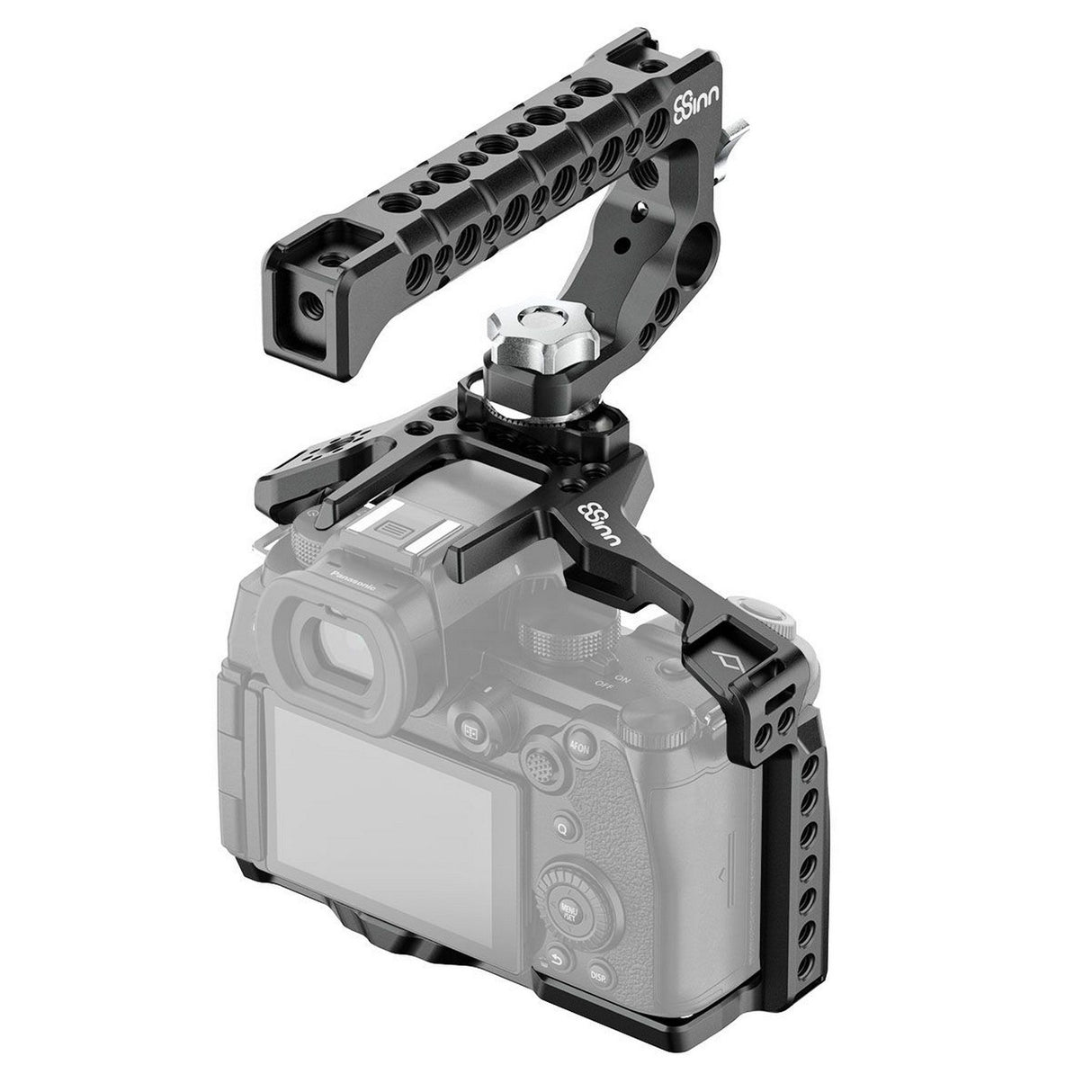 8Sinn 8-PS5II C + 8-THSV2 Camera Cage with Scorpio Top Handle for Panasonic Lumix S5II/S5IIX