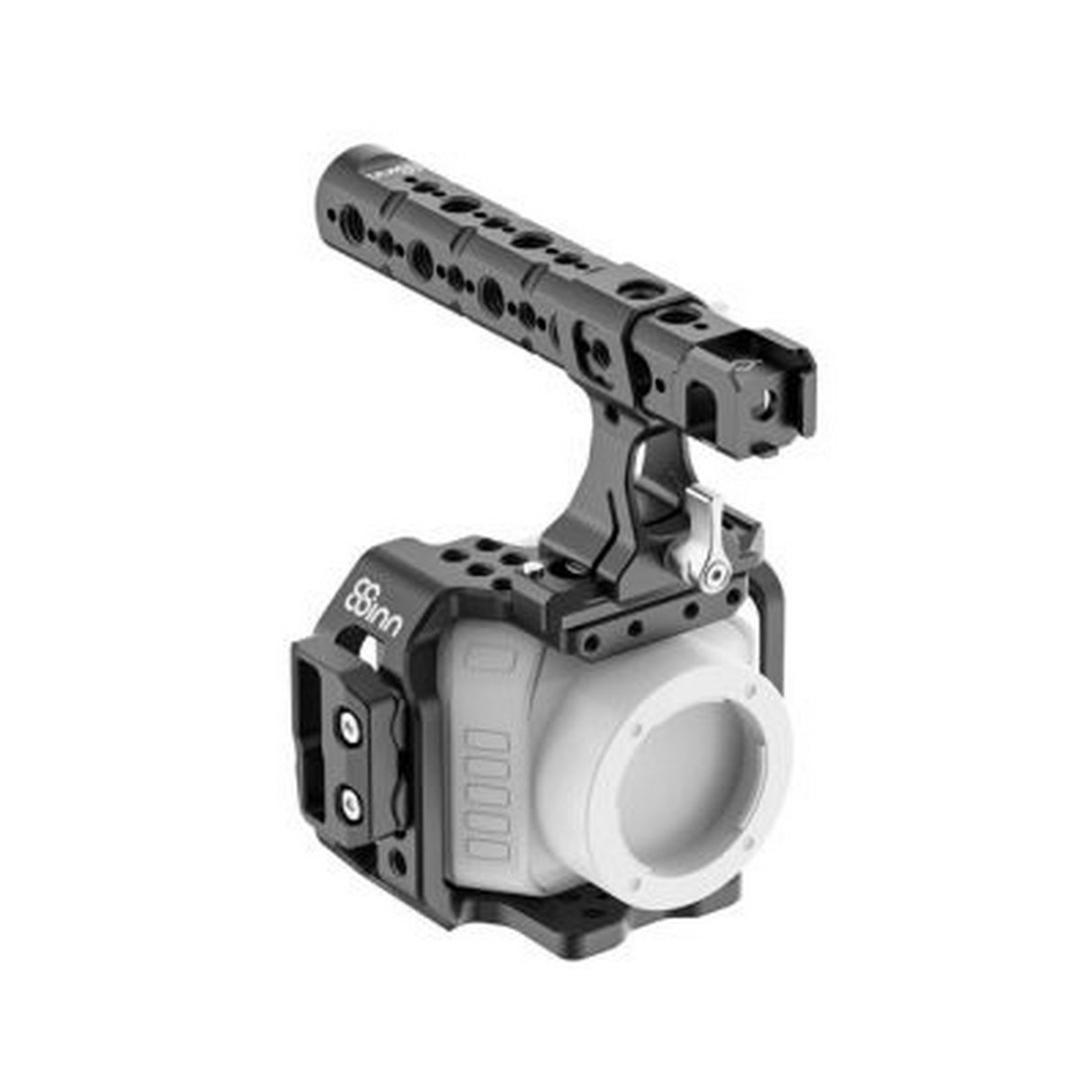 8Sinn Camera Cage with Top Handle Pro V2 for Blackmagic Micro Studio Camera 4K G2