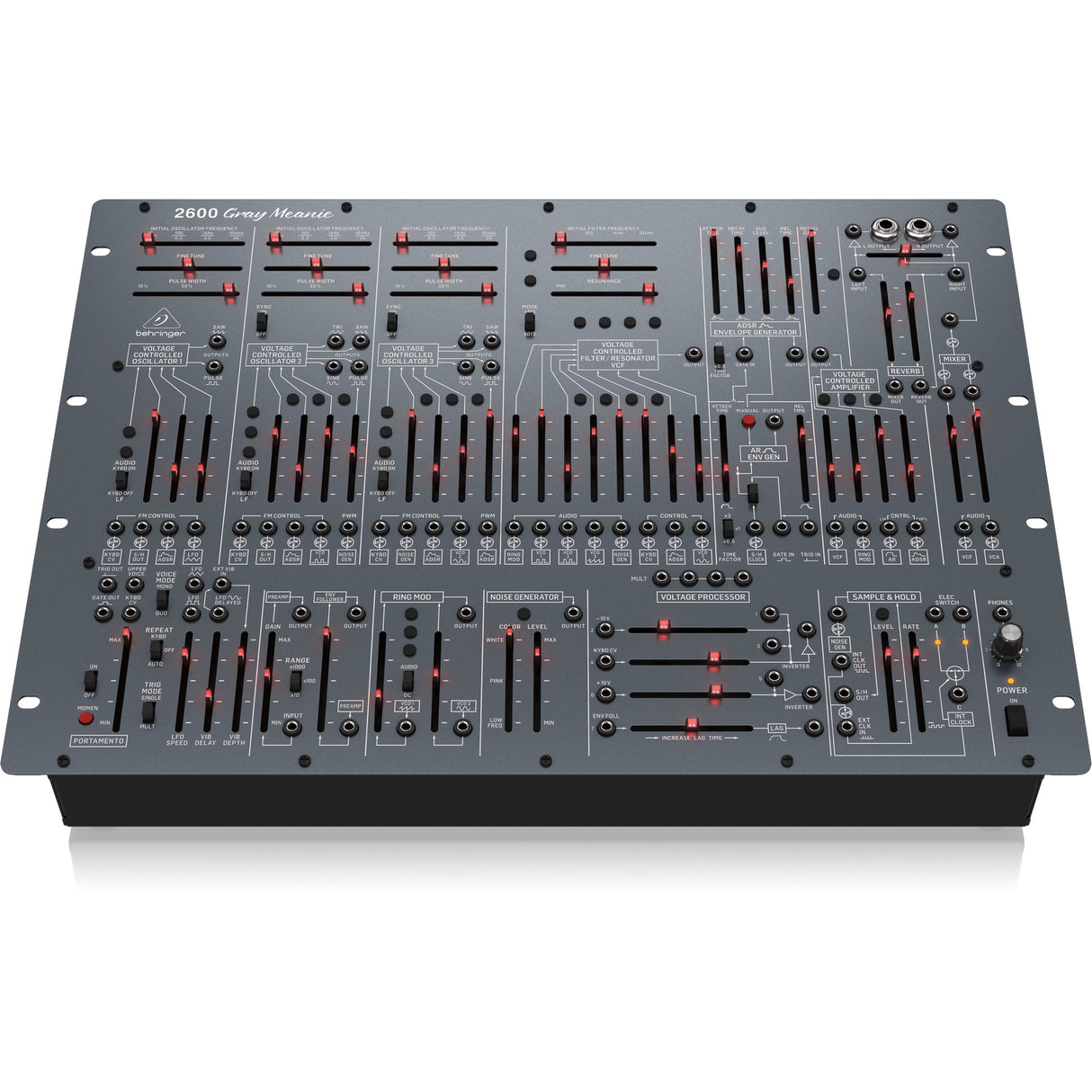 Behringer 2600 Gray Meanie Semi Modular Analog Synthesizer