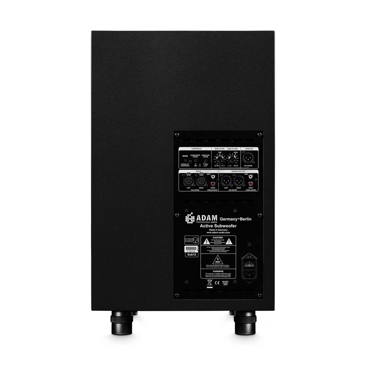 ADAM Audio Sub12 12-Inch Powered Active Subwoofer