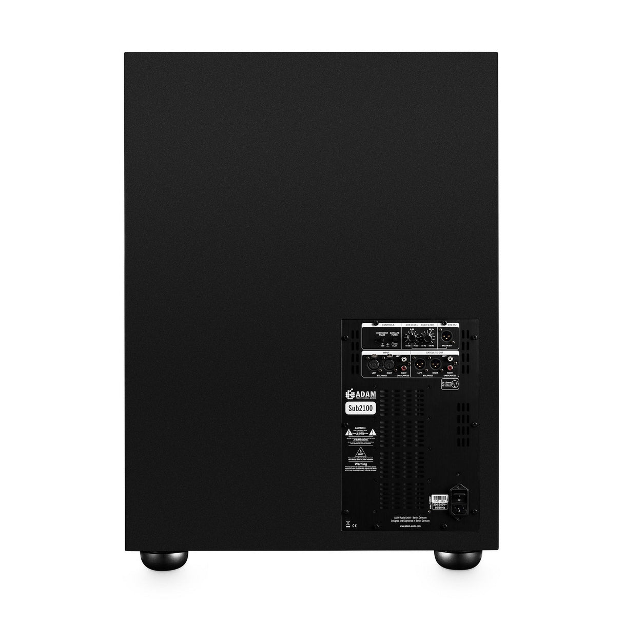 ADAM Audio Sub2100 21-Inch Front-Firing Powered Active Subwoofer