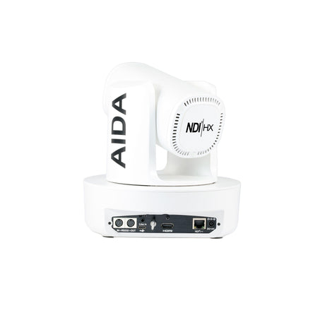 AIDA PTZ4K-NDI-X12 Broadcast/Conference NDI HX 4K NDI 12x Zoom PTZ Camera White