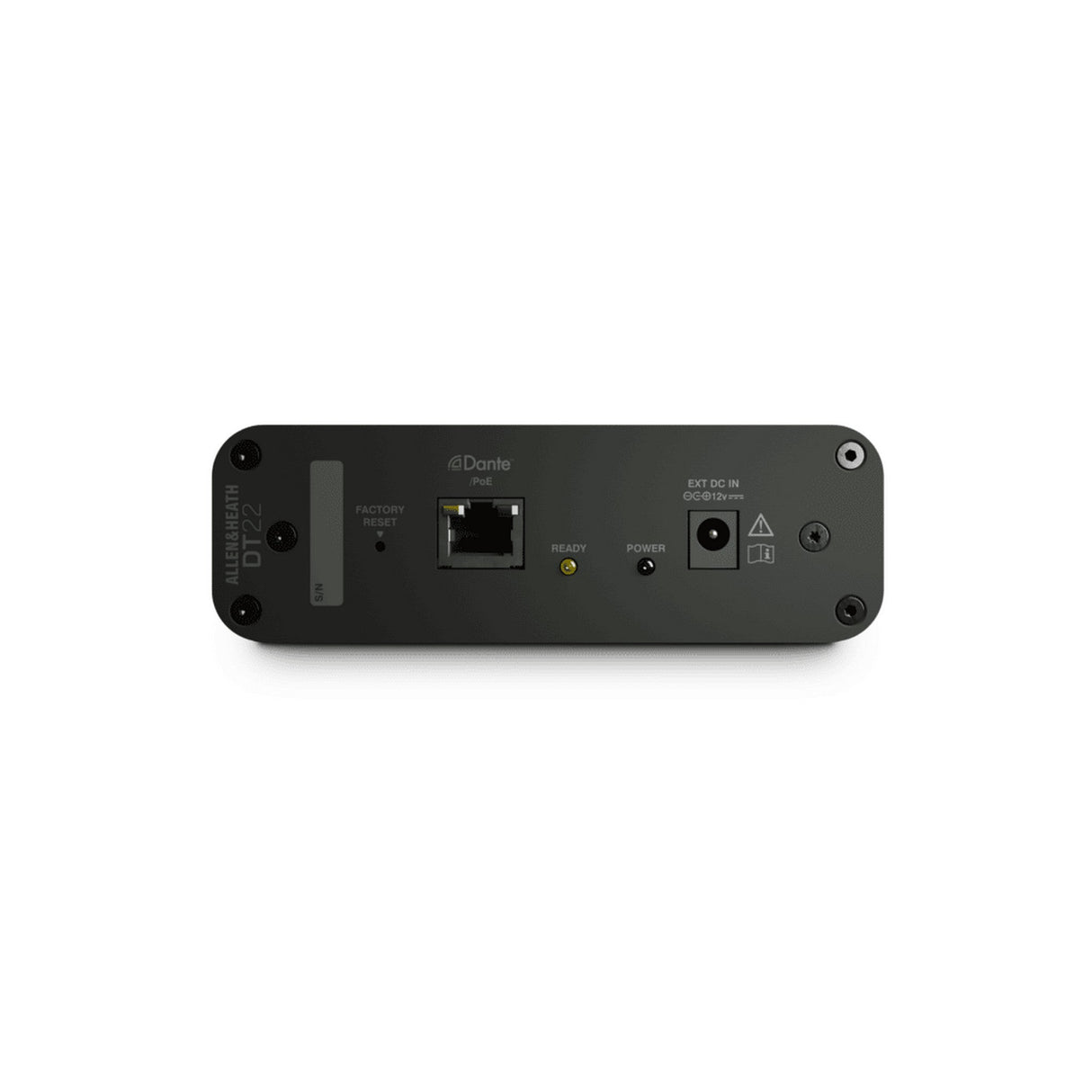 Allen & Heath AH-DT-22-M Dante I/O Interface 2 In/2 Out No Power Supply