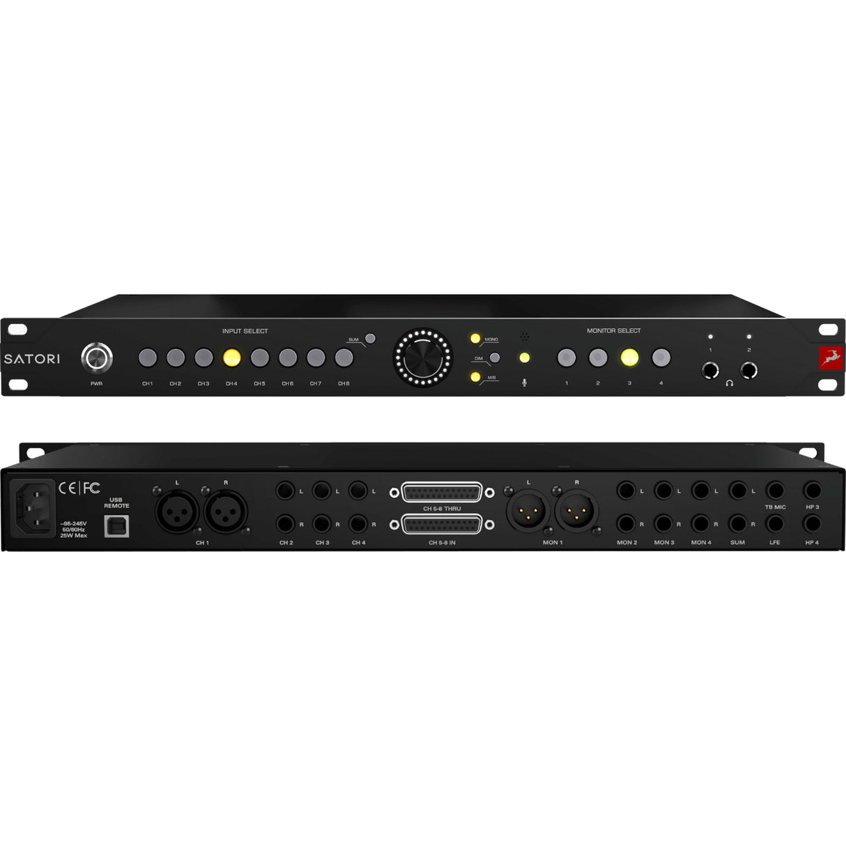 Antelope Audio Satori Gen 2 Monitor Controller Bundle (with R4S Remote)