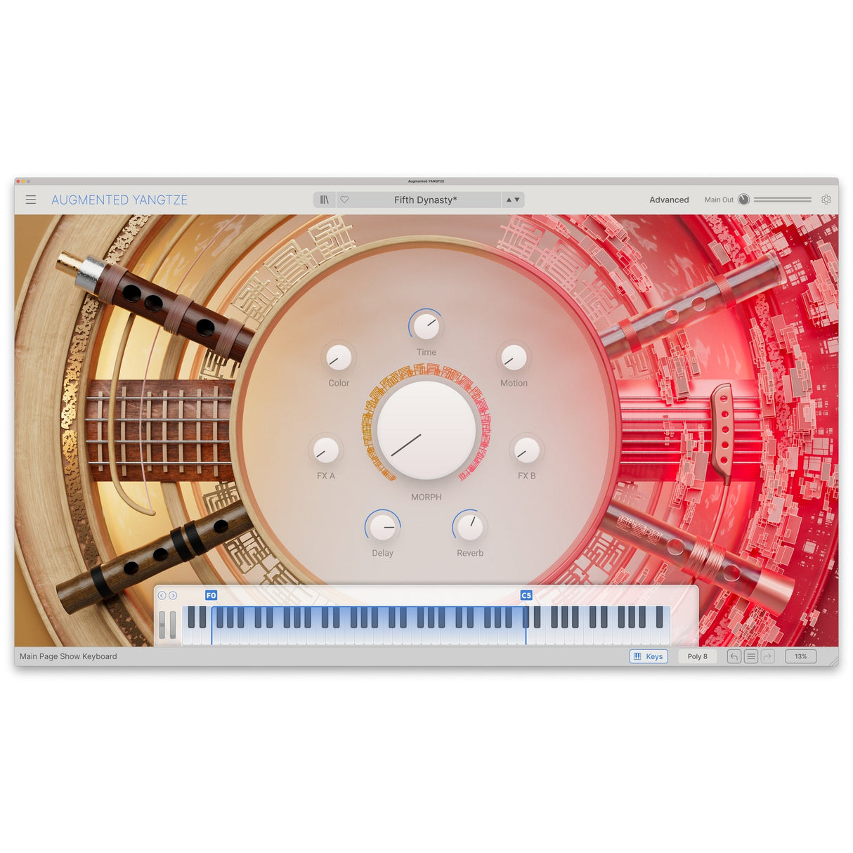 Arturia Augmented YANGTZE Acoustic Instrument Software
