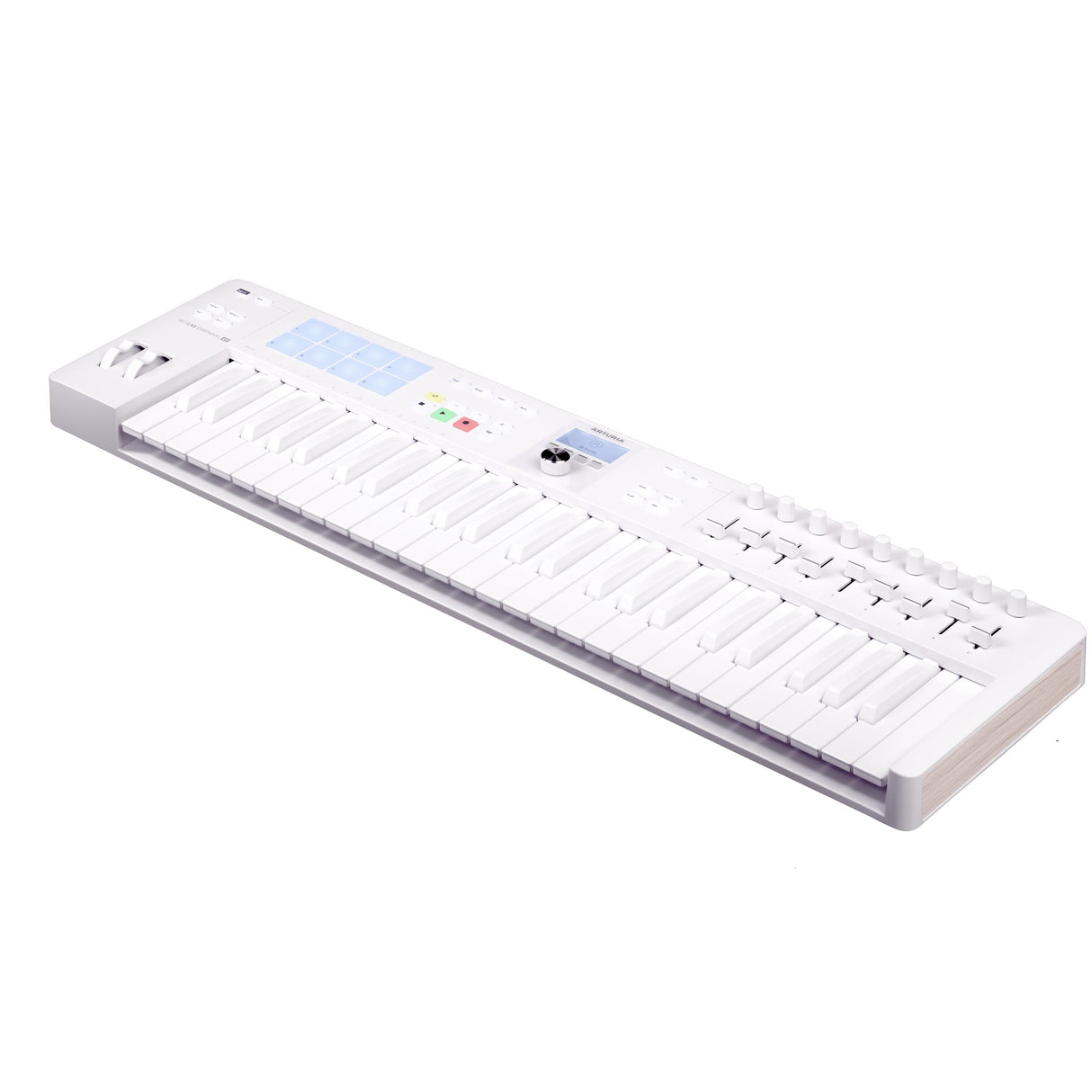 Arturia KeyLab Essential 49 mk3 49-Note MIDI Keyboard Controller, Alpine White