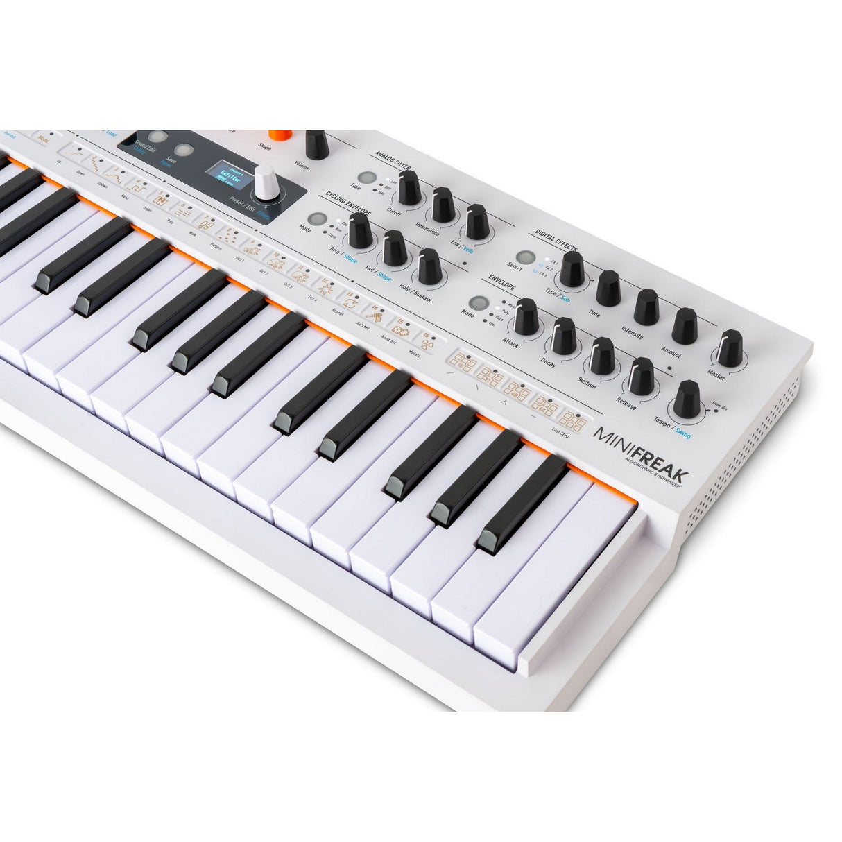 Arturia MiniFreak Vocoder 37-Key Hybrid Synthesizer, White