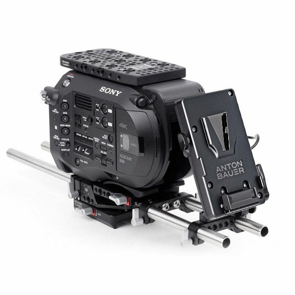 Anton Bauer V-Mount Battery Bracket for Sony FS7 FS5 and Panasonic EVA1 8075-0281