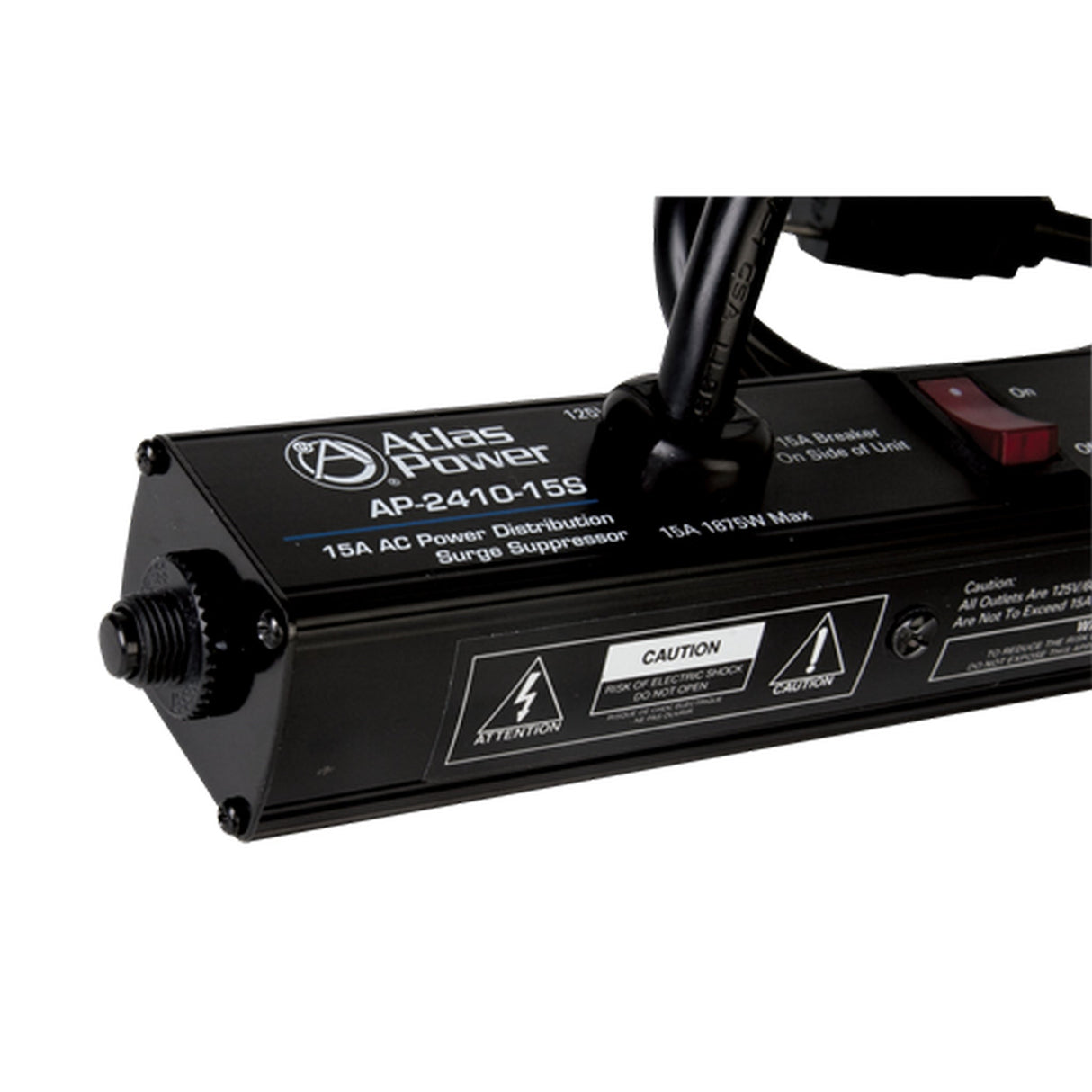 AtlasIED AP-2410 Series 24-Inch 10-Outlet Vertical Power Strip