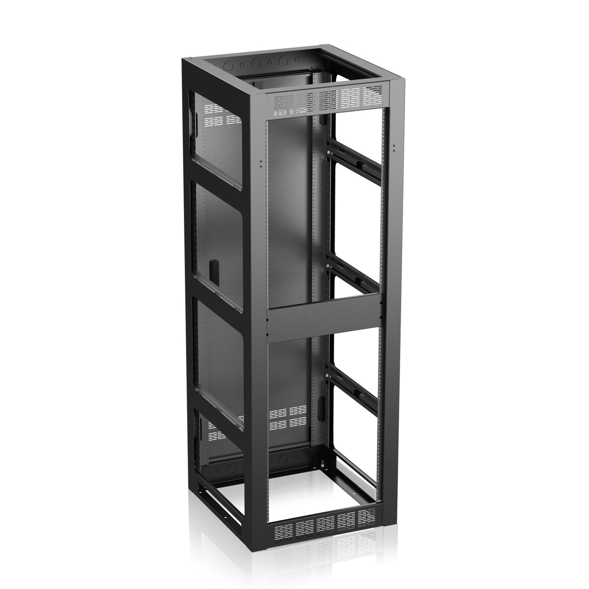 AtlasIED FMA44-25 Series Rack Enclosures, 25.5-Inch Usable Depth with Gangable Rack, Stand-Alone, and Side Panel Options, 44RU