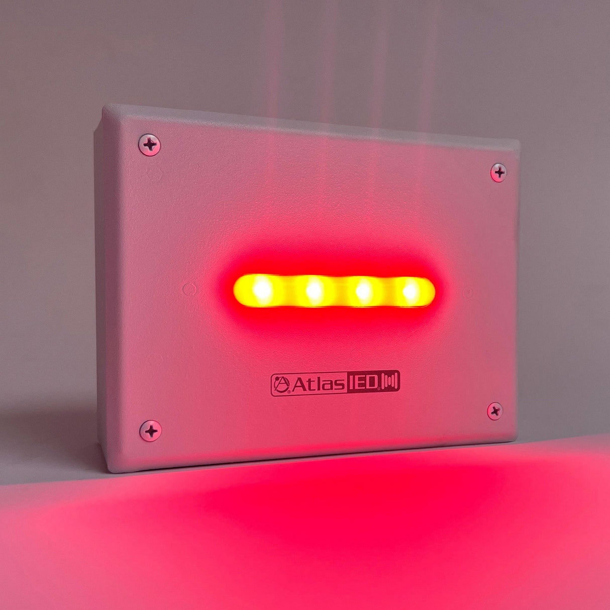 AtlasIED IP‑F Indoor Wall‑Mount LED Flasher with PoE+