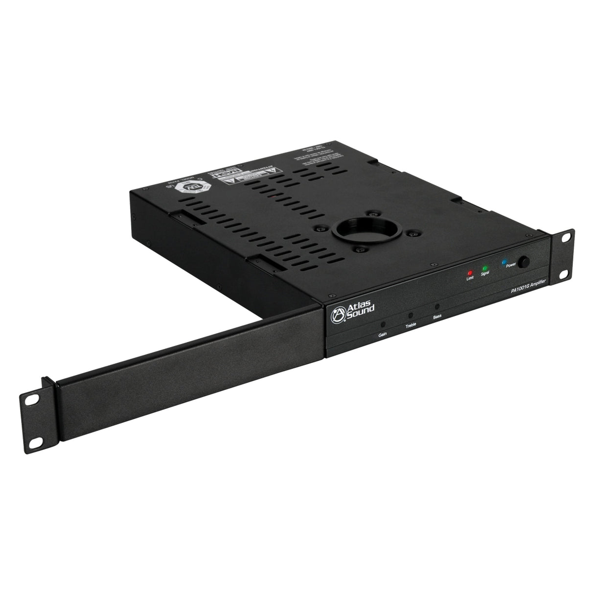 AtlasIED PA1001G 100W Single‑Channel Pole‑Mount Power Amplifier