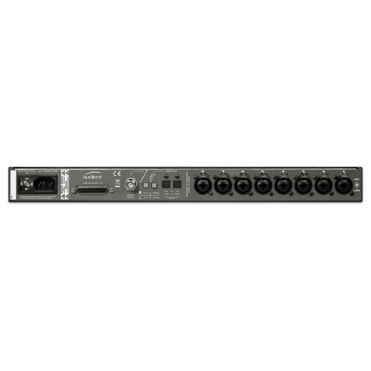 Audient ASP800 8 Channel Microphone Pre-Amplifier