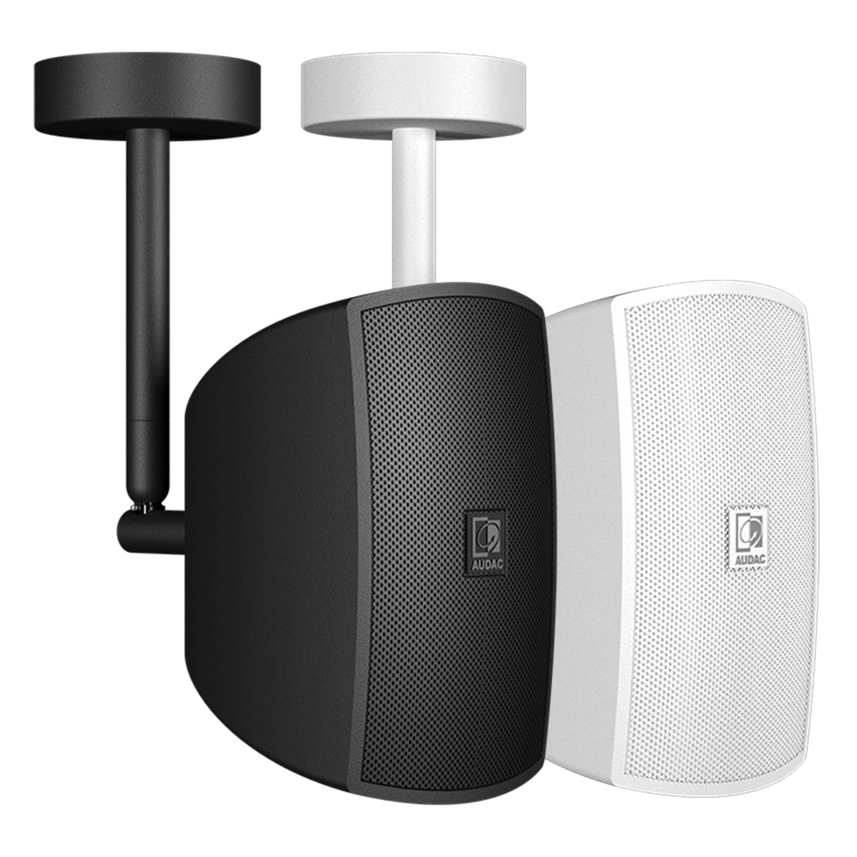 Audac ATEO2S Speaker with Surface Ceiling Mount Pair