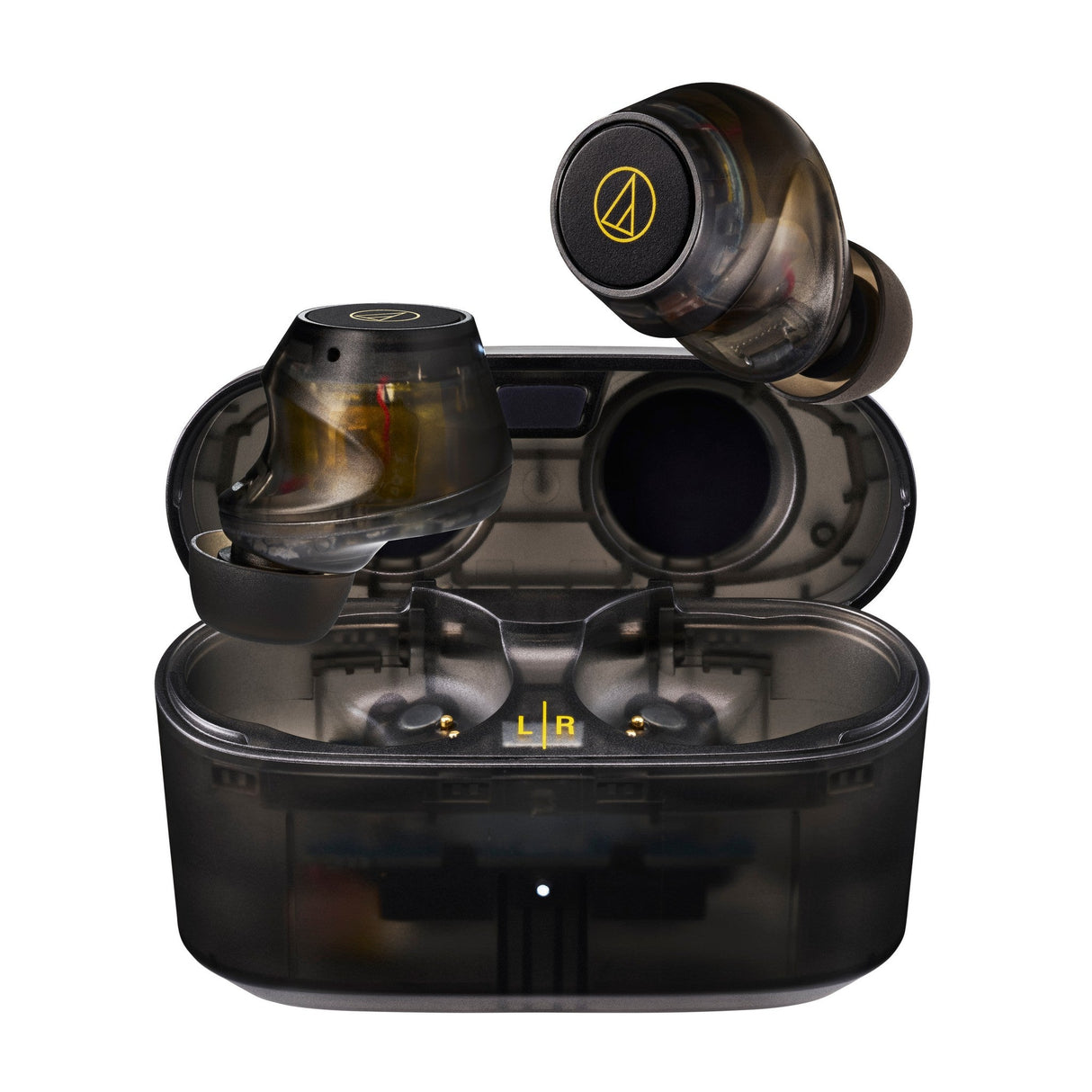 Audio-Technica ATH-CKS30TW + Wireless Earbud Headphones Translucent Black