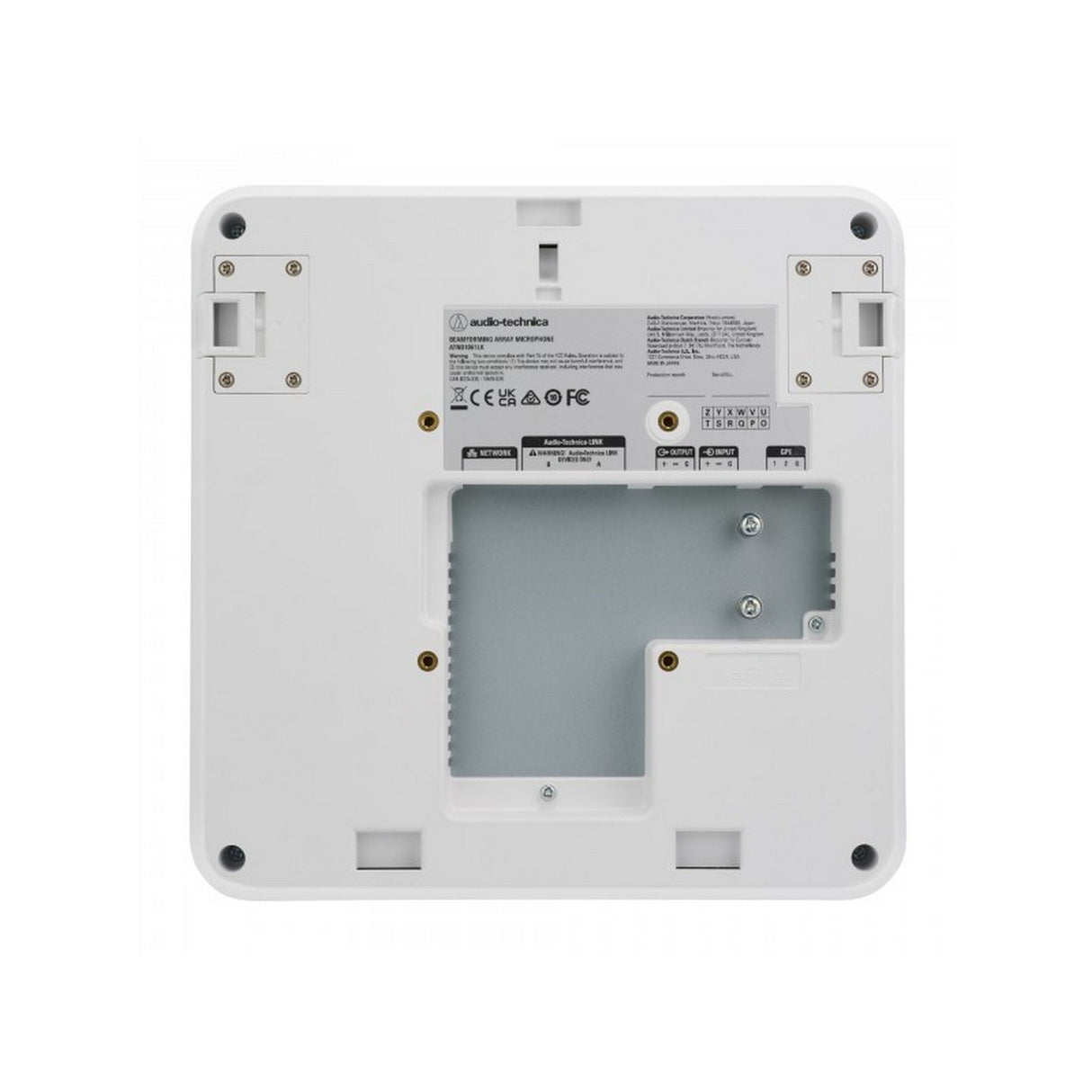 Audio-Technica ATND1061LK Beamforming Ceiling Array Microphone