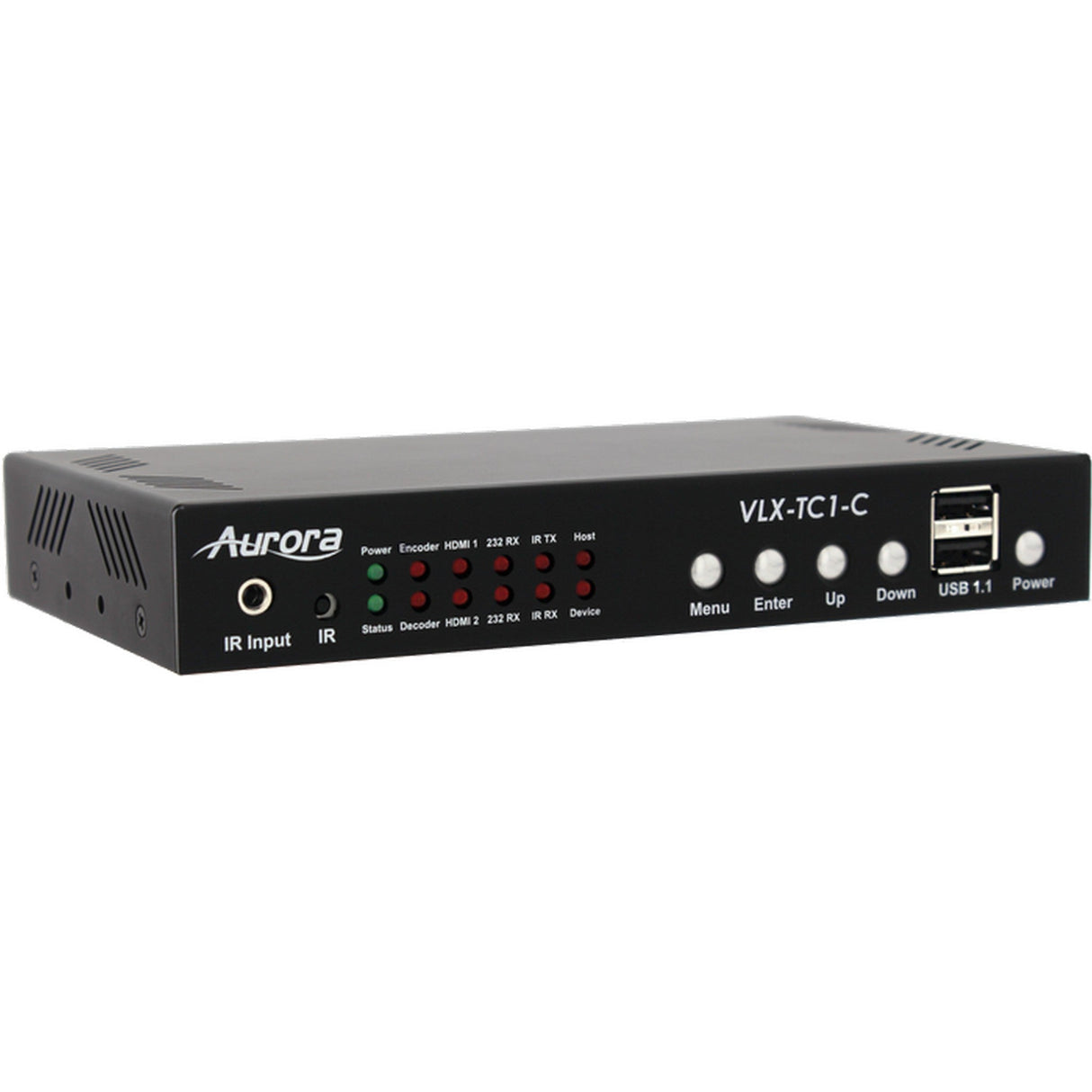 Aurora VLX-TC1-C 4K Over IP 1Gbps Network Streaming Transceiver