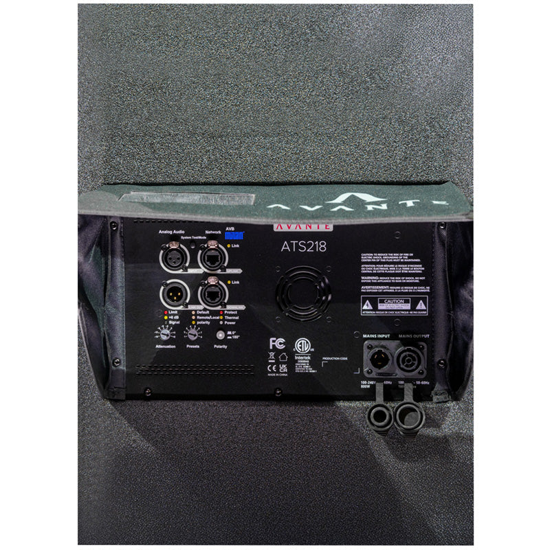 Avante ATS218 Dual 18‑inch Active Subwoofer