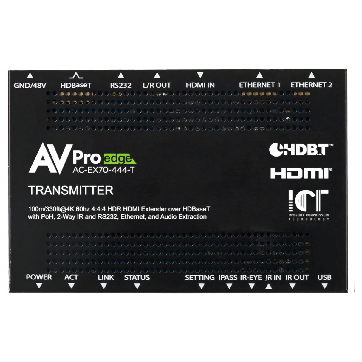 AVPro Edge AC-EX70-444-KIT 70M 18Gbps HDBaseT Extender Kit