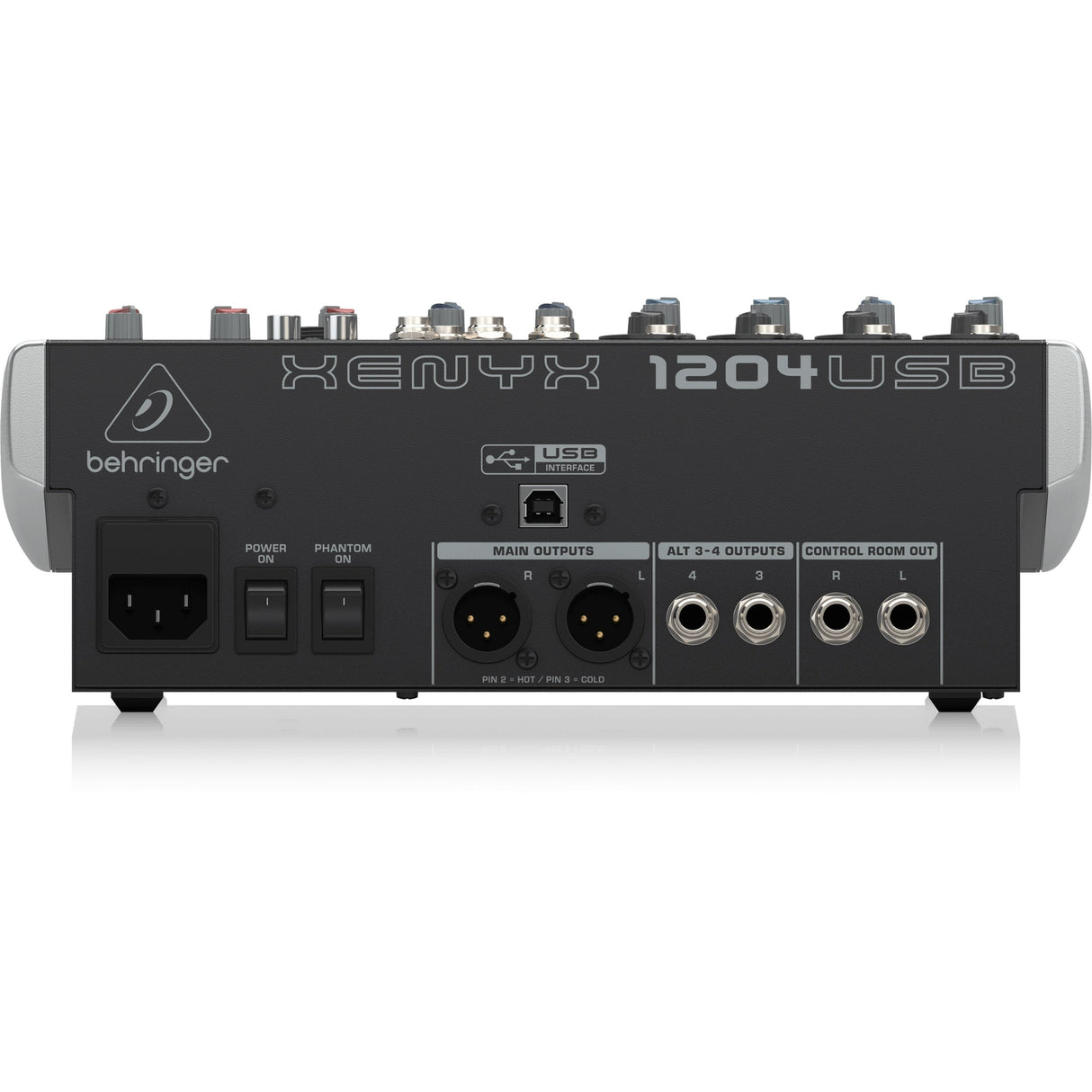 Behringer XENYX 1204USB 12-Input Analog USB Mixer