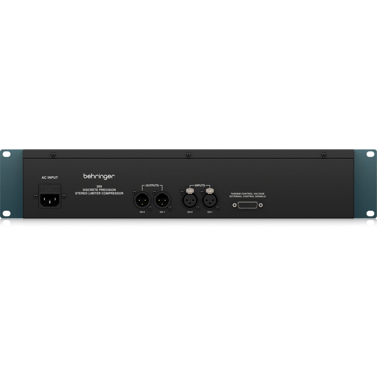 Behringer 369 Dual Channel Stereo Compressor Limiter Rack Processor