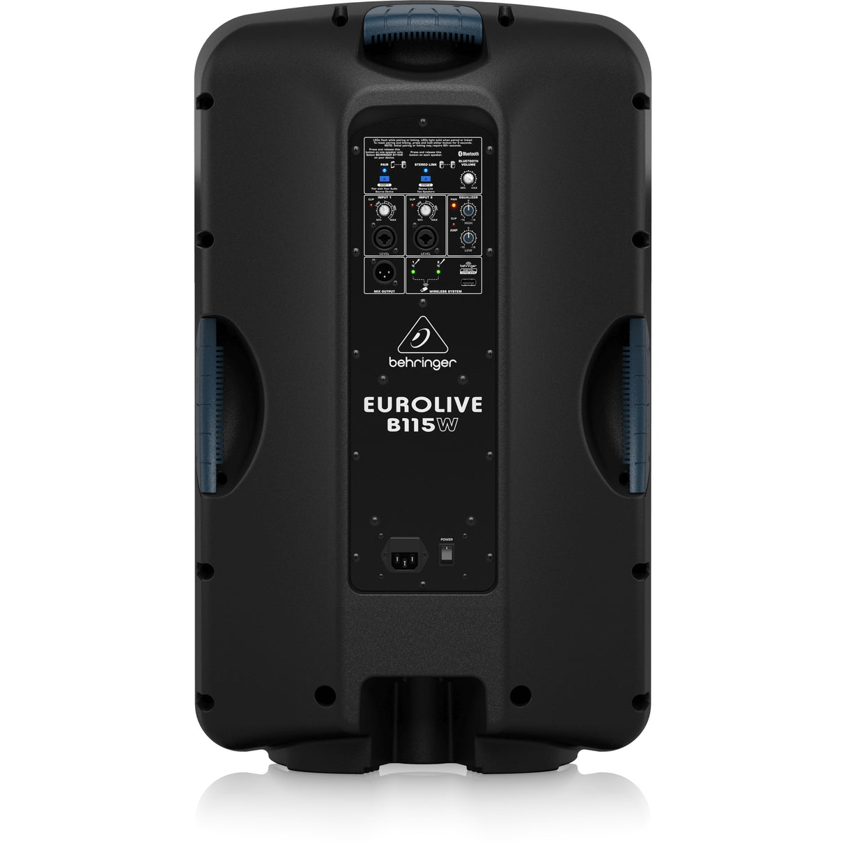 Behringer B115W 15" Active 2-Way PA Speaker System with Bluetooth Streaming and Integrated Mixer