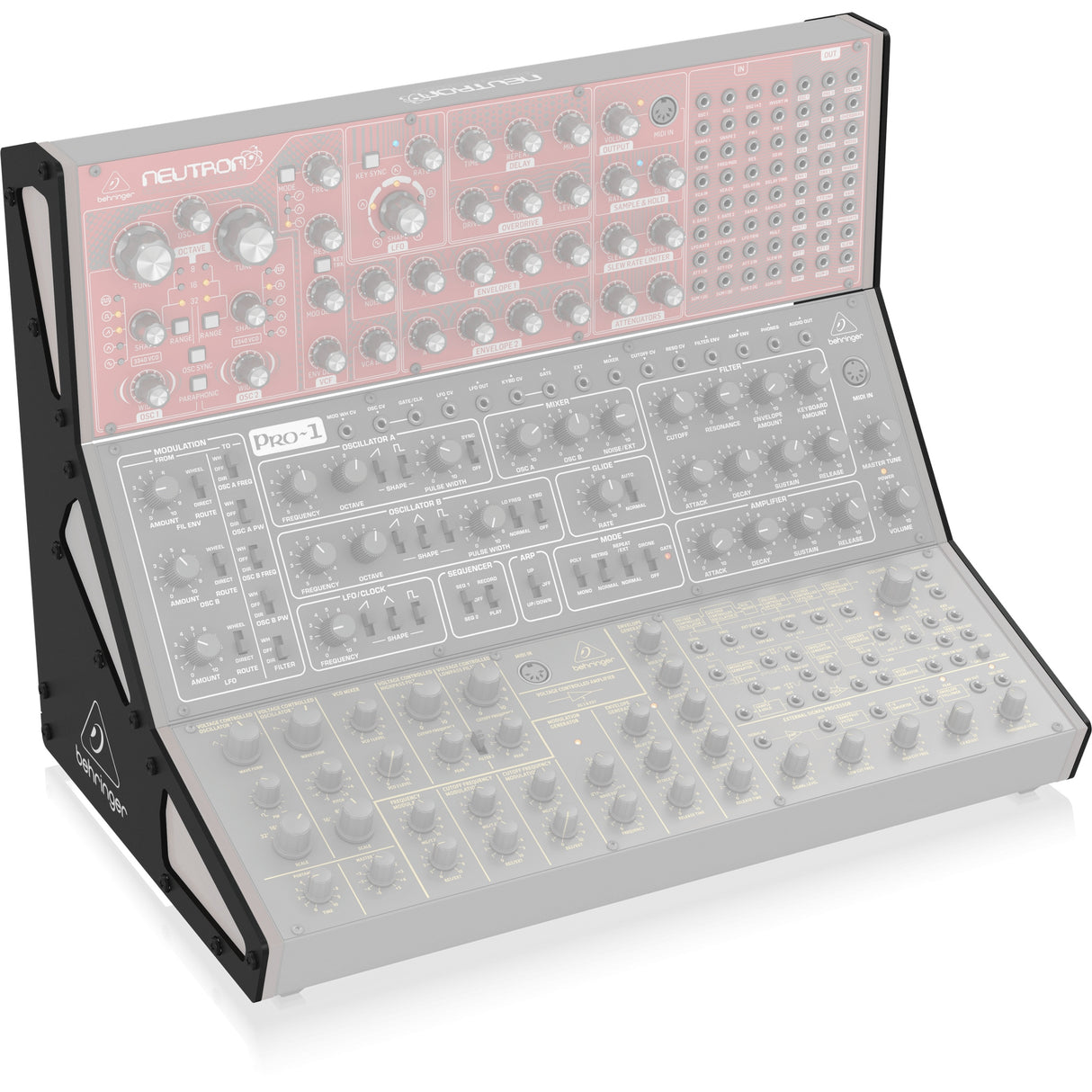 Behringer 3-Tier Eurorack Stand for 70, 80, and 104 HP Chassis