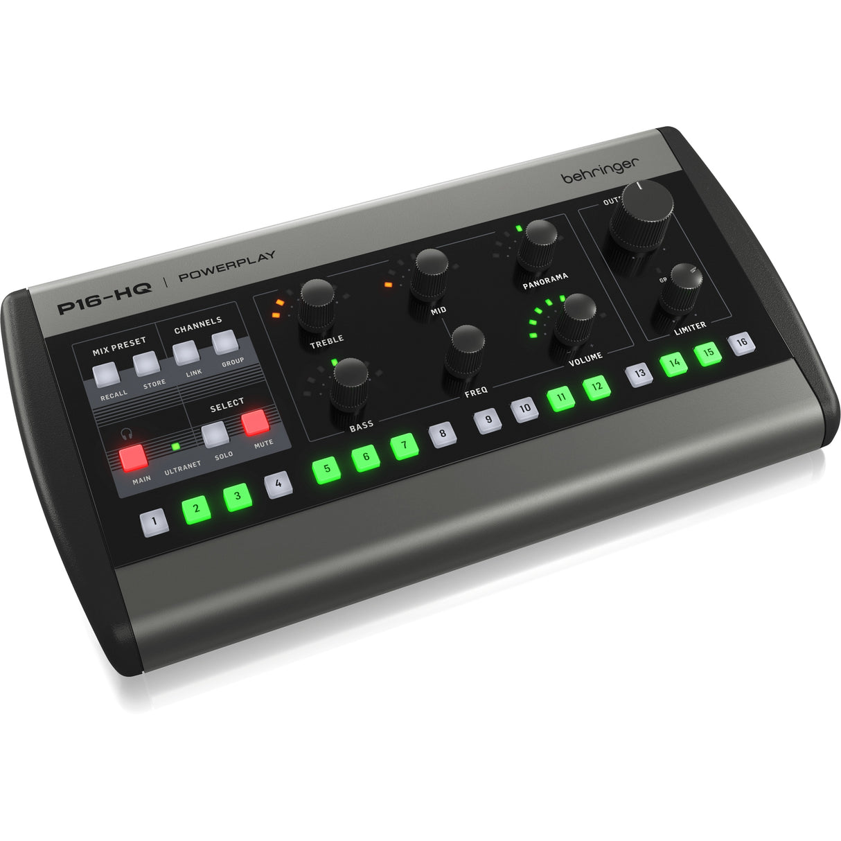 Behringer P16-HQ 16-Channel Personal Monitoring Mixer