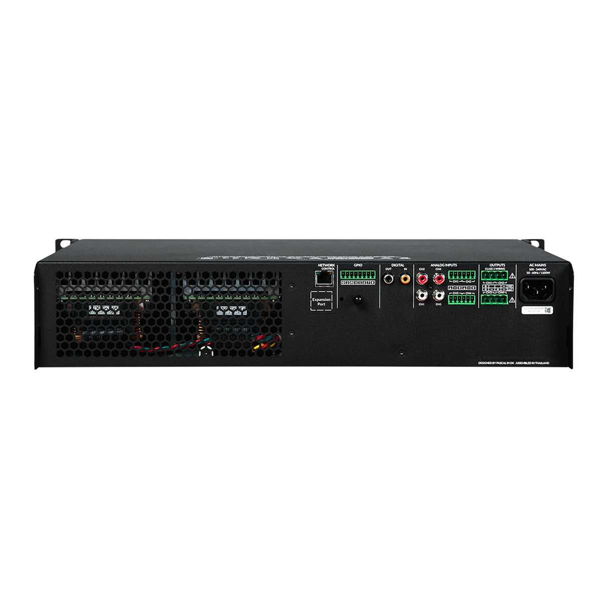 Blaze Audio PowerZone Connect 2004 2U Series 4-Channel 2000W DSP Power Amplifier