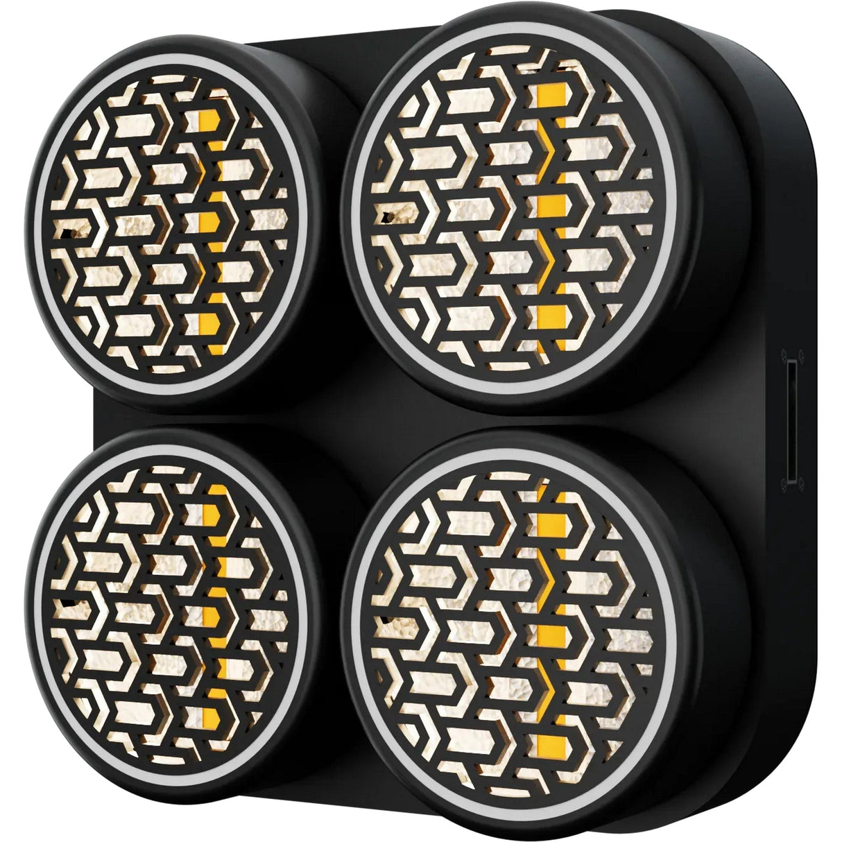 Blizzard Lighting Lux Quadra X4 High-Output Quad-Cell Blinder with RGB Aura and Ring Effects