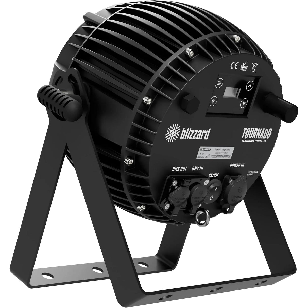 Blizzard Lighting TOURnado Ranger RGBALC Outdoor LED Par Fixture