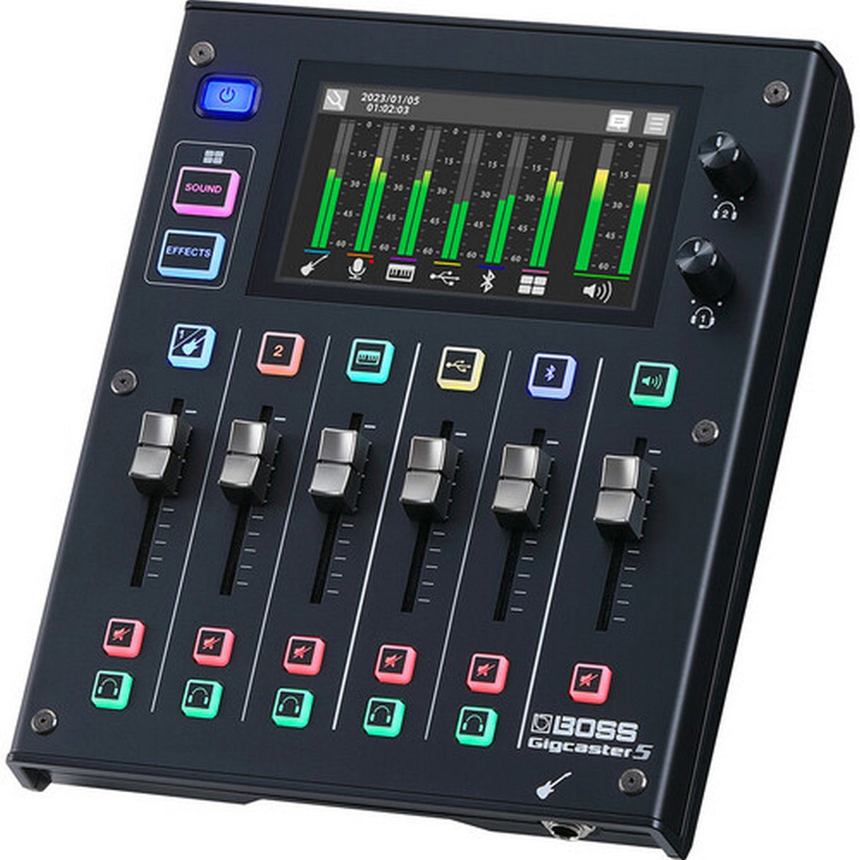 BOSS GCS-5 Gigcaster 5 Audio Streaming Mixer