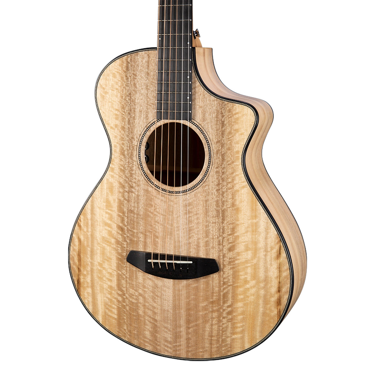 Breedlove Oregon Parlor Concertina CE Acoustic Electric Guitar, Myrtlewood Gloss Finish