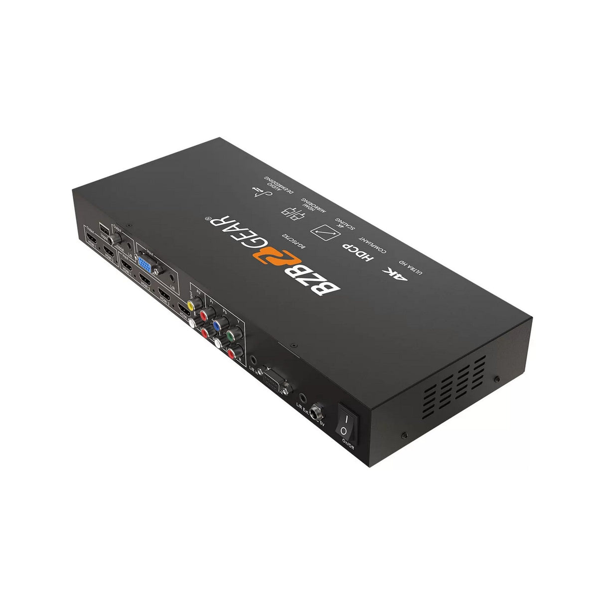 BZBGEAR BG-PSC7X2 7x2 4K Presentation Switcher Scaler