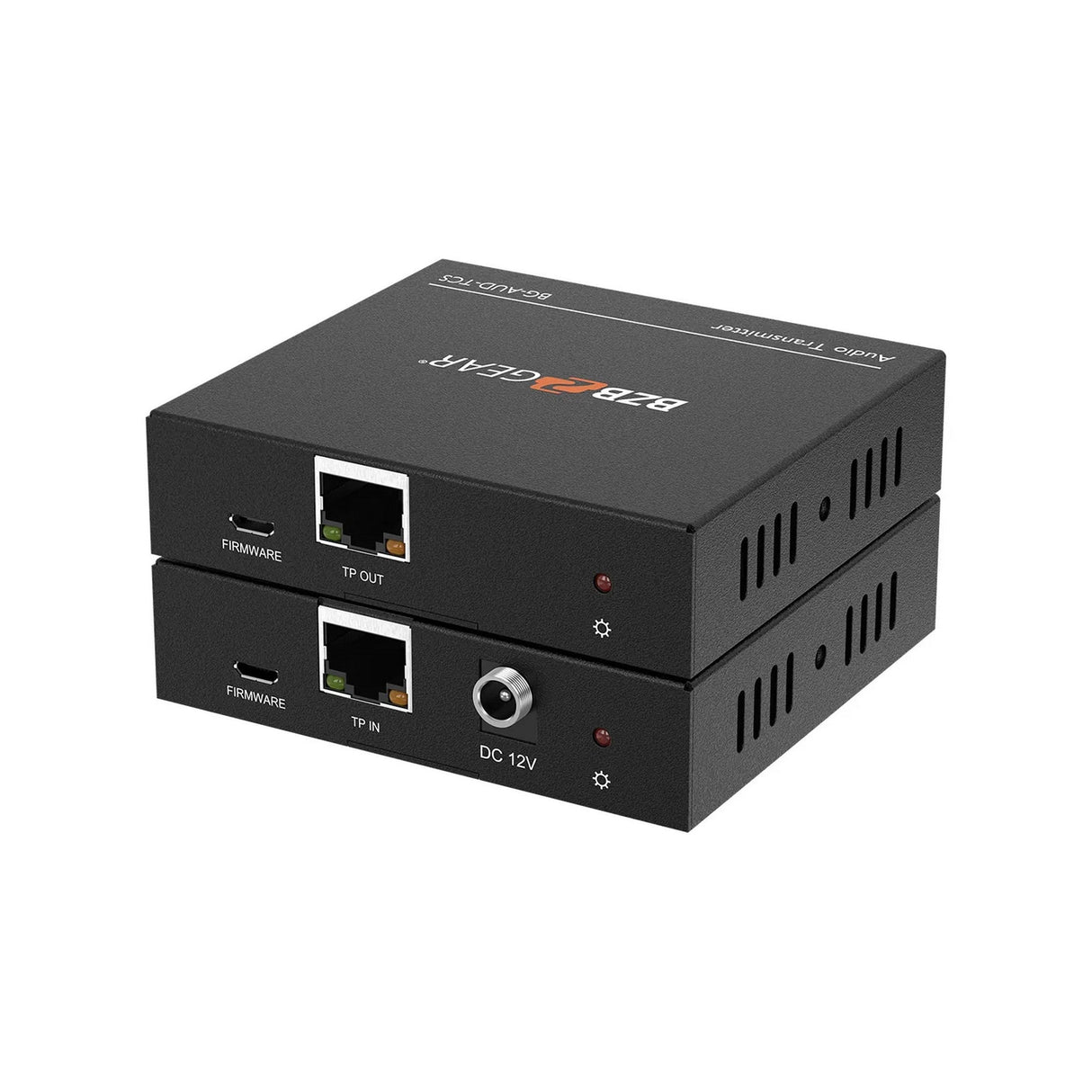 BZBGEAR Long Range Digital/Analog Audio Extender Kit Over Cat5e/6/7