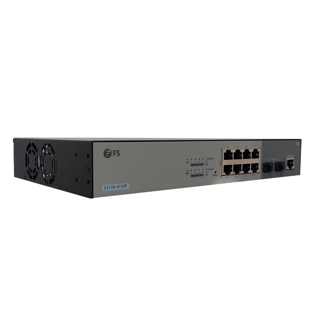 BZBGEAR BG-FS8260 8-Port 1G Ethernet PoE+ Switch