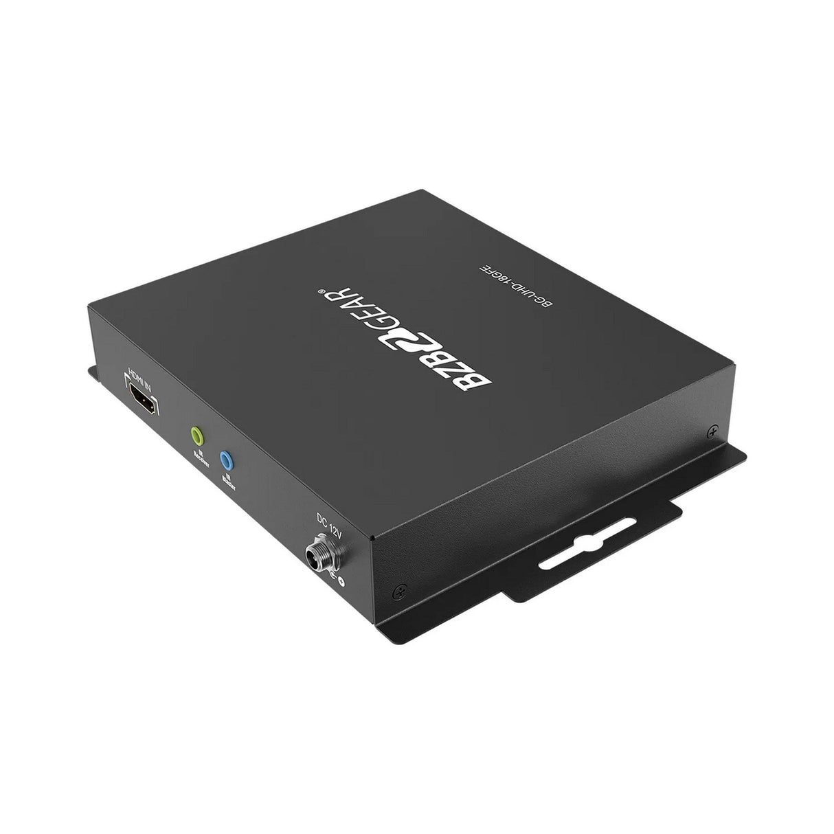 BZBGEAR 4K HDMI USB KVM Extender Kit Over Fiber w/HDR 2-Way IR and RS-232 with SFP
