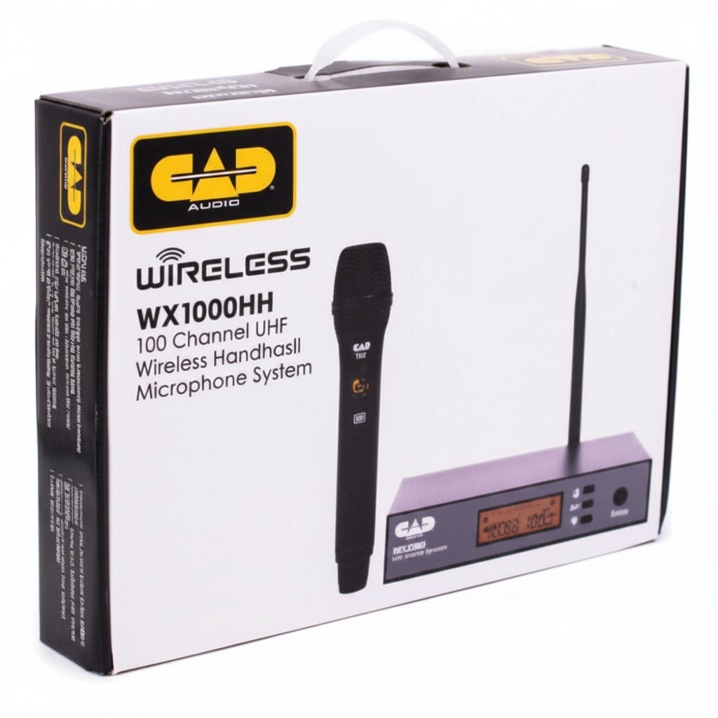 CAD Audio WX1000HH UHF Wireless Handheld Microphone System