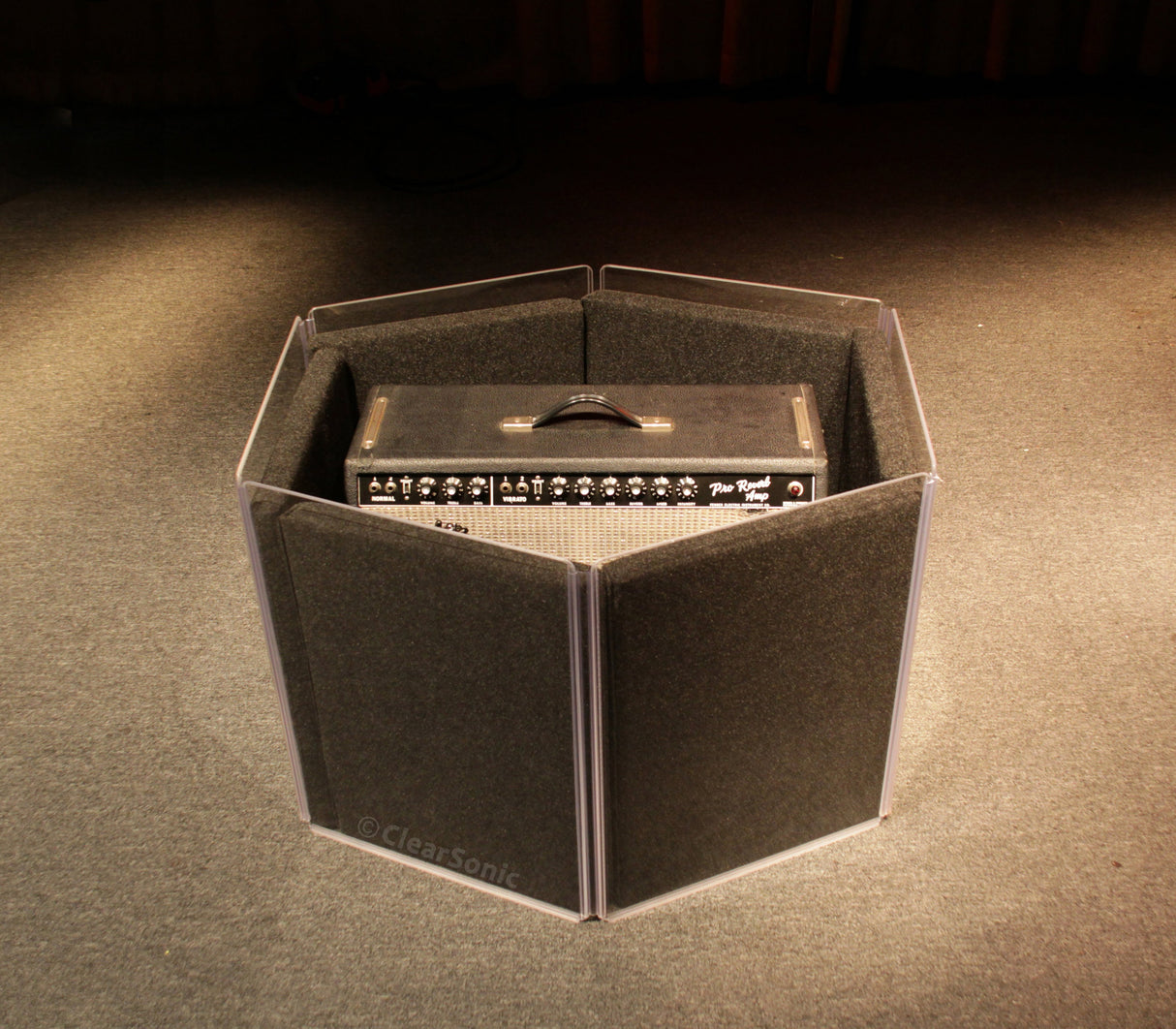 ClearSonic A1824x6 6-Panel Acrylic Amp Shield