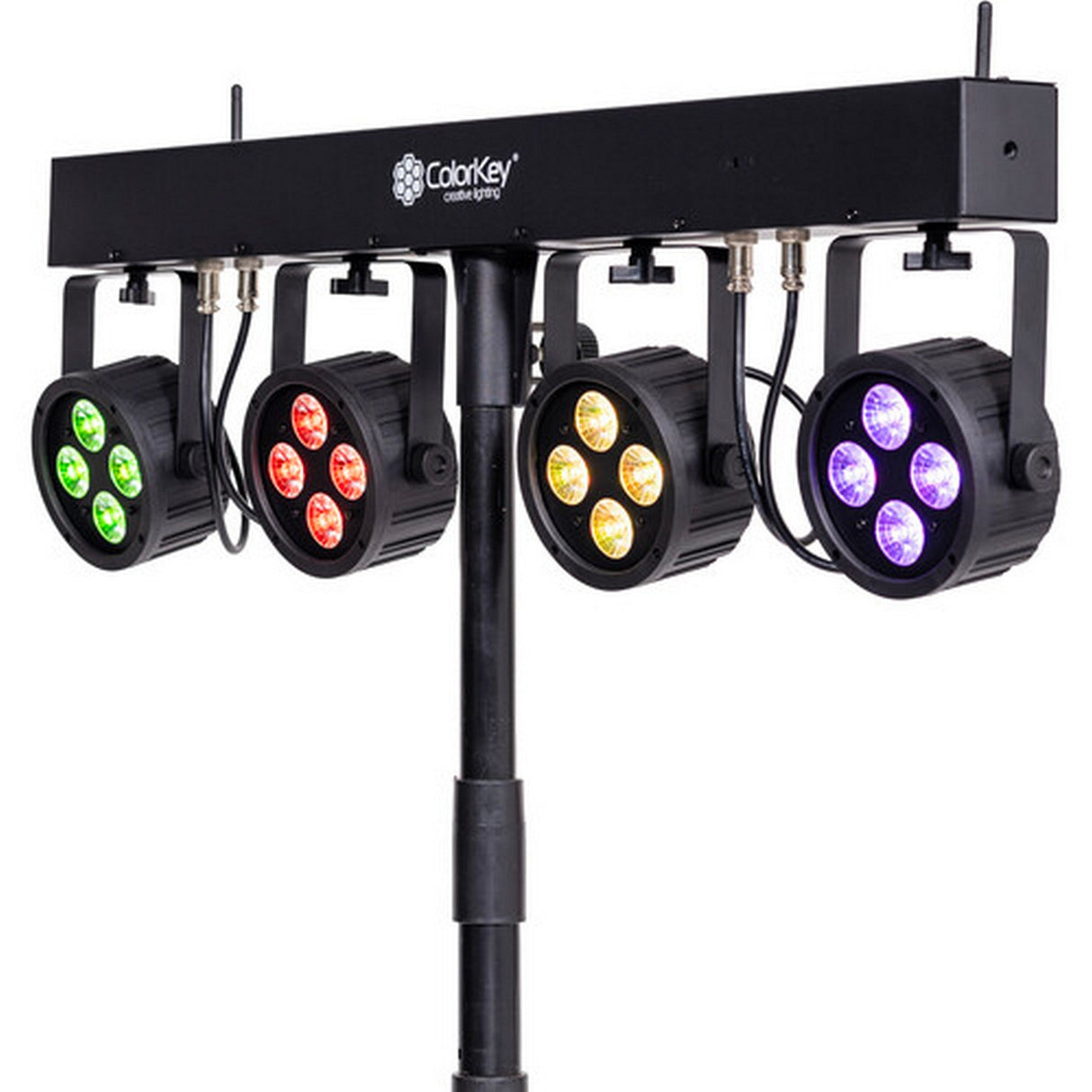ColorKey PartyBar Mobile 100 EL Wireless Multi-Effect LED Lighting System