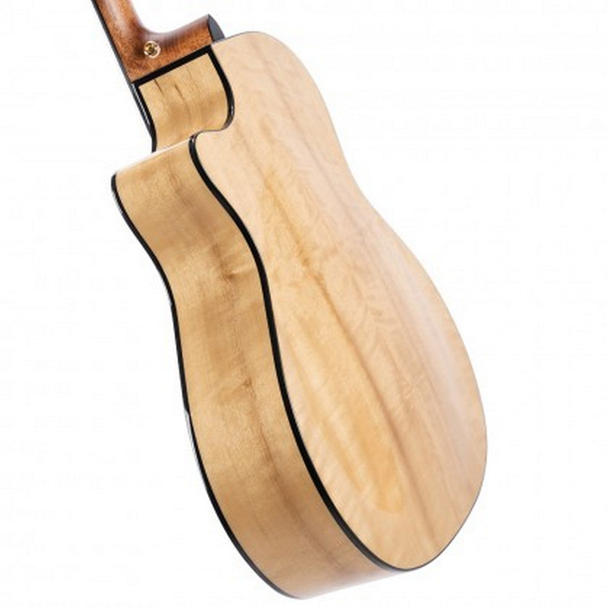 Cort GA-MY Bevel Acoustic-Electric Guitar Myrtlewood Natural - guitar